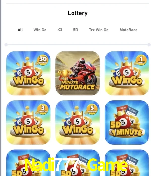 Nadi777 Game App