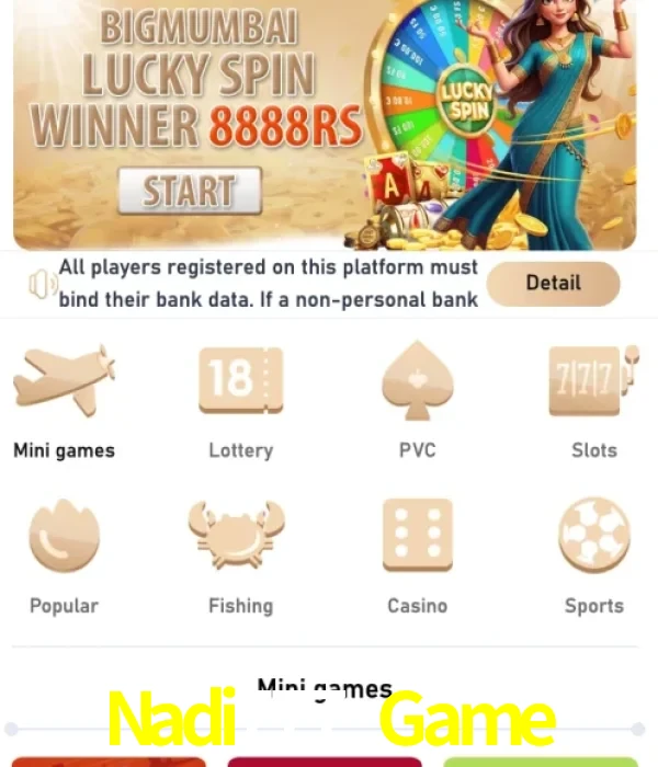 Nadi777 Game official